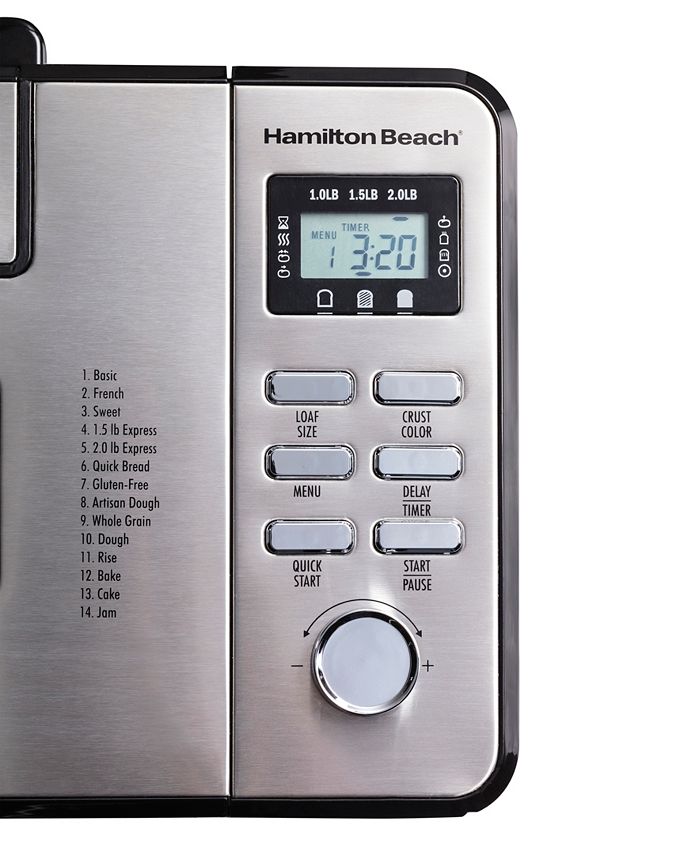 Hamilton Beach Premium Dough and Bread Maker Macy's
