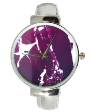 image of Women-s Marble Design Bracelet Watch 38mm