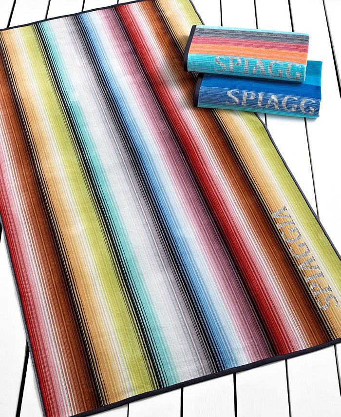 Kassatex Towels Spiaggia Ombre Anti Sand Beach Towel Macy s
