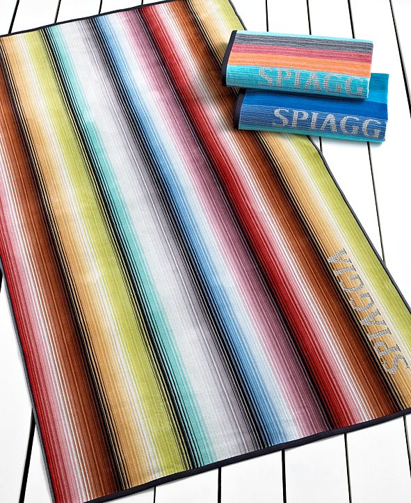 Kassatex Towels, Spiaggia Ombre Anti Sand Beach Towel & Reviews Bath