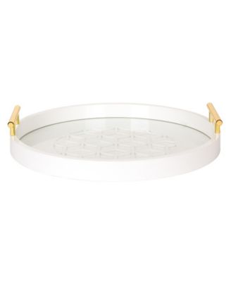 Caspen Round Decorative Tray - 15.5" x 15.5"