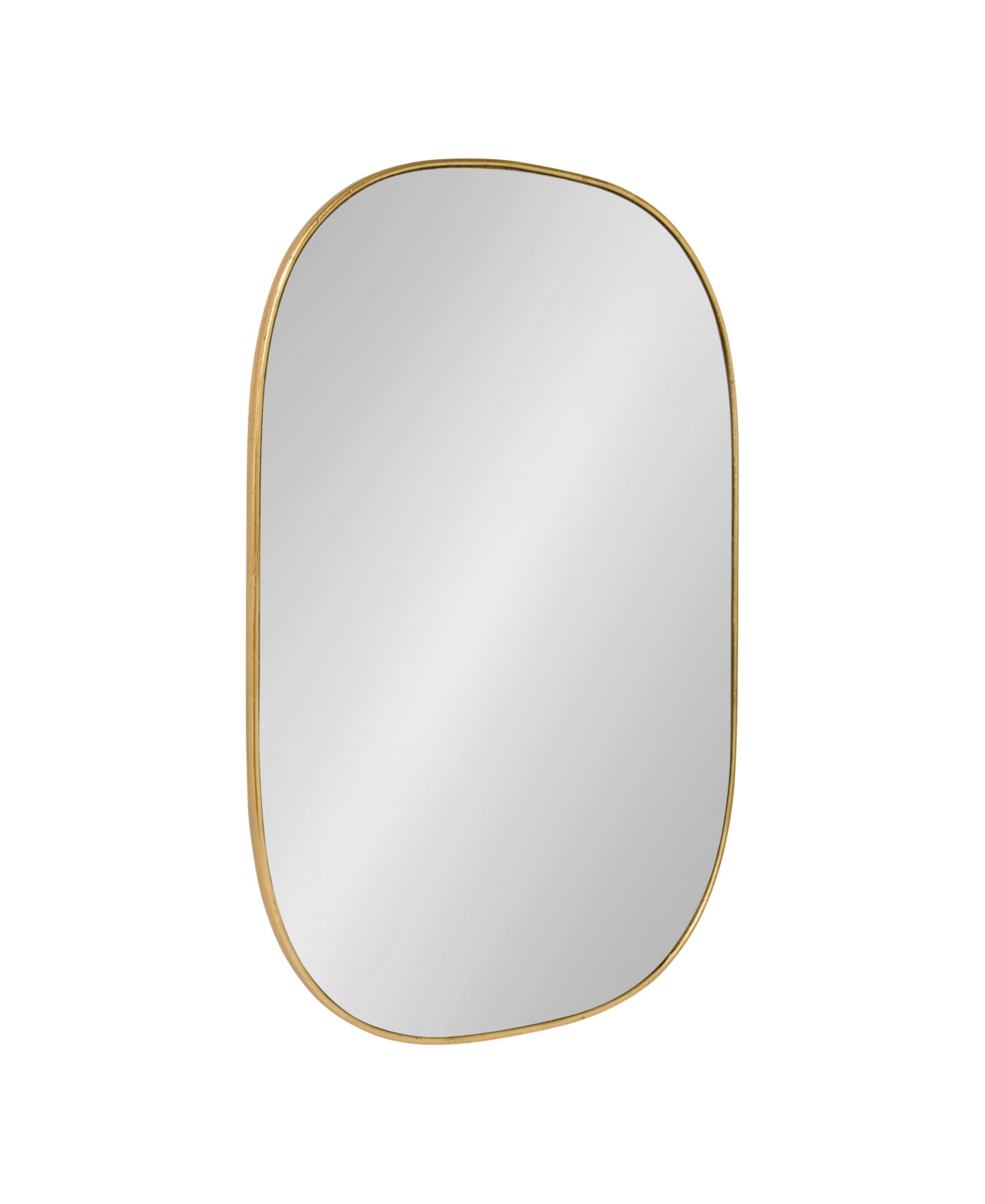 Caskill Rounded Rectangle Gold Leaf Wall Mirror - 24" x 36" - Gold