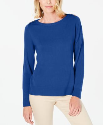 macys karen scott petite sweatshirts