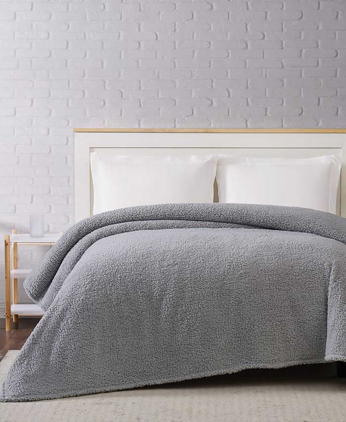 Brooklyn Loom Marshmallow Sherpa King Blanket Macy's