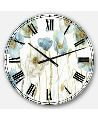 Designart Traditional Oversized Metal Wall Clock