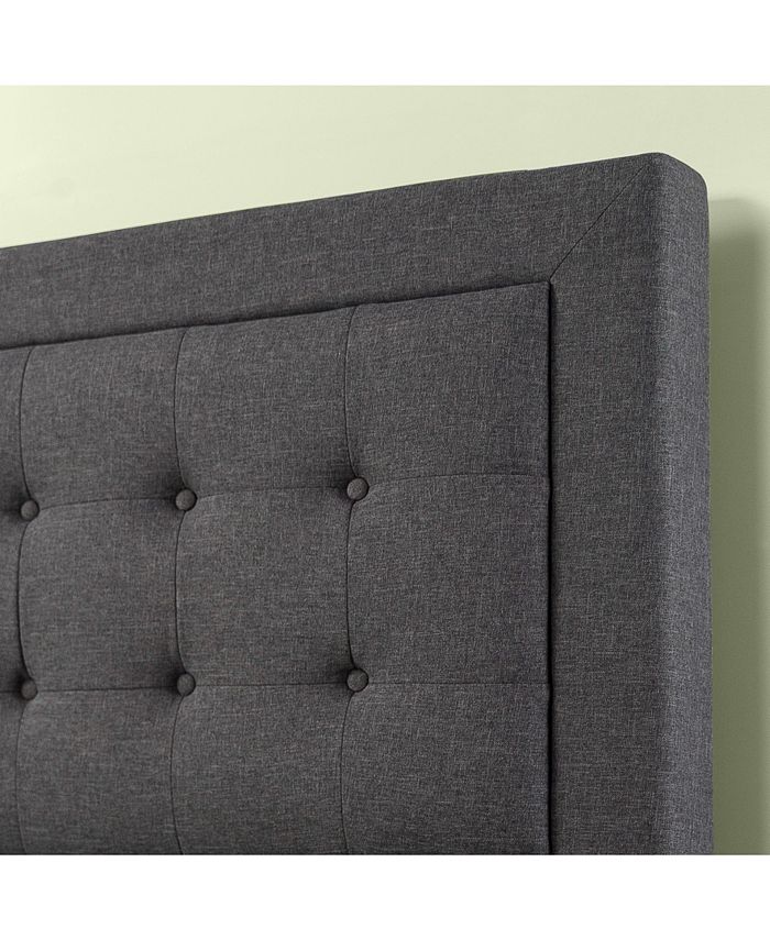 Zinus Dachelle Platform Bed / Strong Wood Slat Support, Queen Macy's