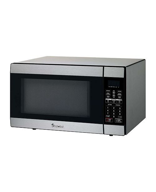 Intel Magic Chef 1 8 Cubic Feet 1100w Countertop Microwave Oven