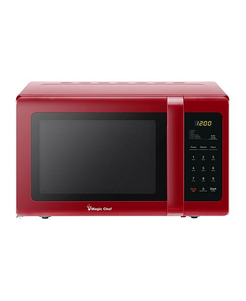 Intel Magic Chef 0 9 Cubic Feet 900w Countertop Microwave Oven