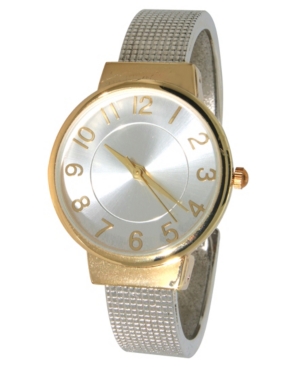 image of Women-s Simply Textured Bangle Bracelet Watch 38mm