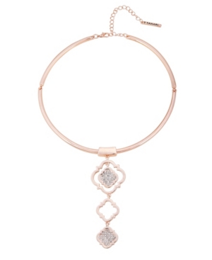 image of T Tahari Moroccan Metals Collar Necklace