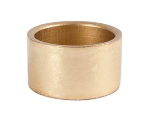 Round Painted Acrylic Napkin Ring Set of 6
