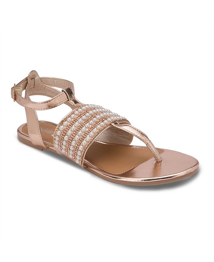Olivia Miller Hallandale Embellished Sandals & Reviews - Sandals ...