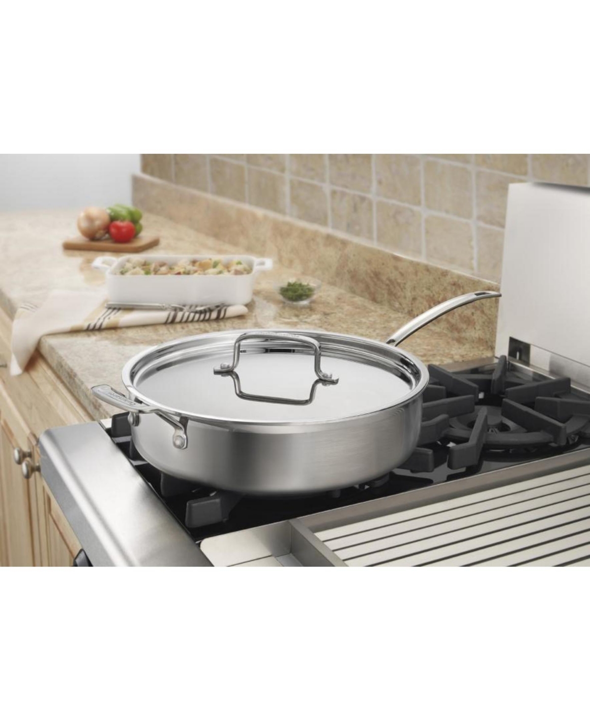 Cuisinart Multiclad Pro 5.5-qt. Saute Pan With Cover In No Color
