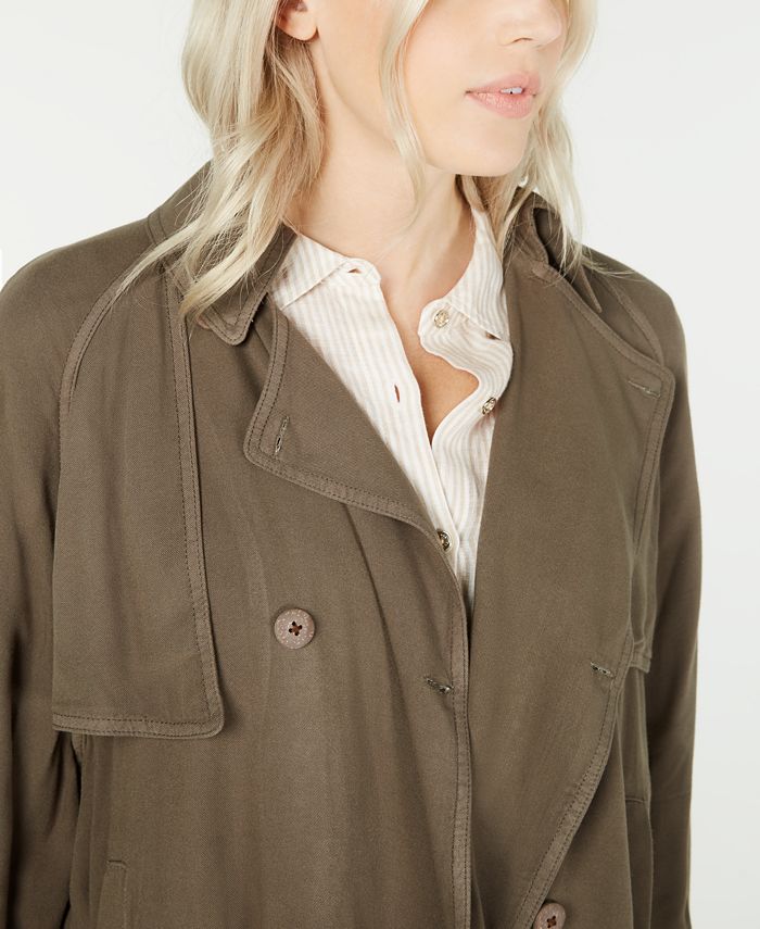 OAT Swing Trench Coat Macy's