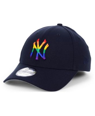 Rainbow yankees hat hotsell