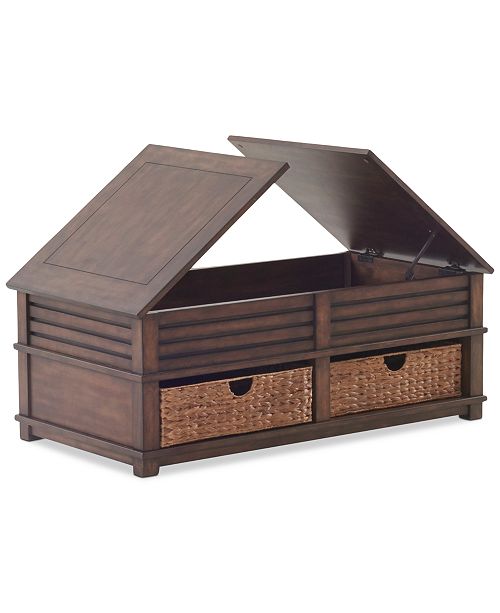 Klaussner Strickland Cocktail Table Reviews Furniture Macy S