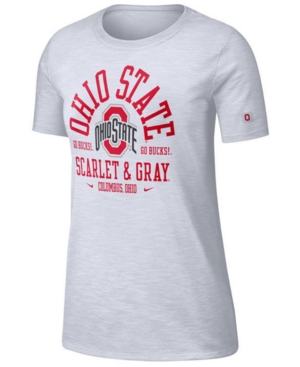 Nike Women's Ohio State Buckeyes Slub Local T-Shirt