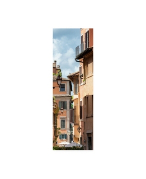 Trademark Global Philippe Hugonnard Dolce Vita Rome 2 Buildings Facade Canvas Art In Multi