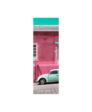 Trademark Global Philippe Hugonnard Viva Mexico 2 Vw Beetle Car And Pink Wall Canvas Art In Multi