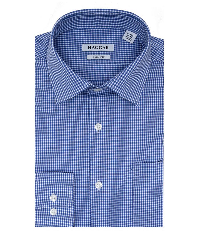 Haggar Premium Comfort Slim Fit Dress Shirt - Macy's