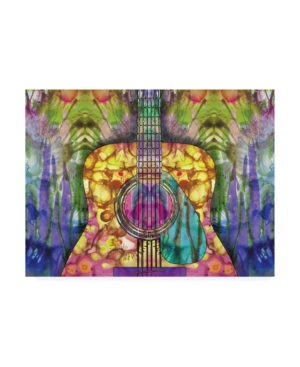 Trademark Global Dean Russo Guitar 2 Abstract Canvas Art In Multi