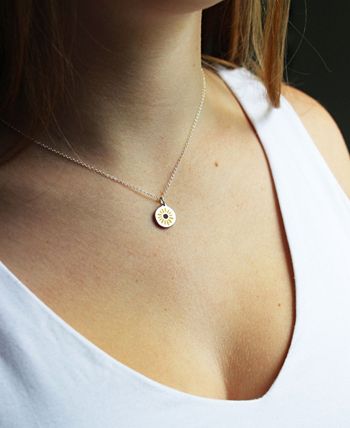 Macy's discount sunflower necklace