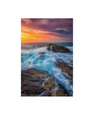 Trademark Global Darren White Photography East Coast Light Flow Canvas Art In Multi