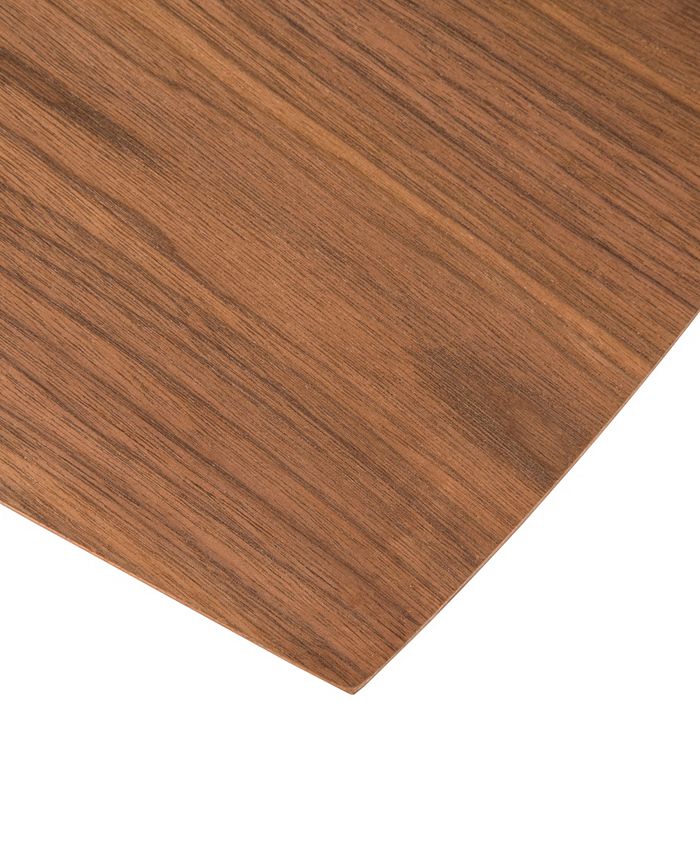 Glitzhome MidCentury Modern Walnut Veneer Coffee Table Macy's