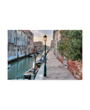 Trademark Global Alan Blaustein Venetian Passeggiata Canvas Art In Multi