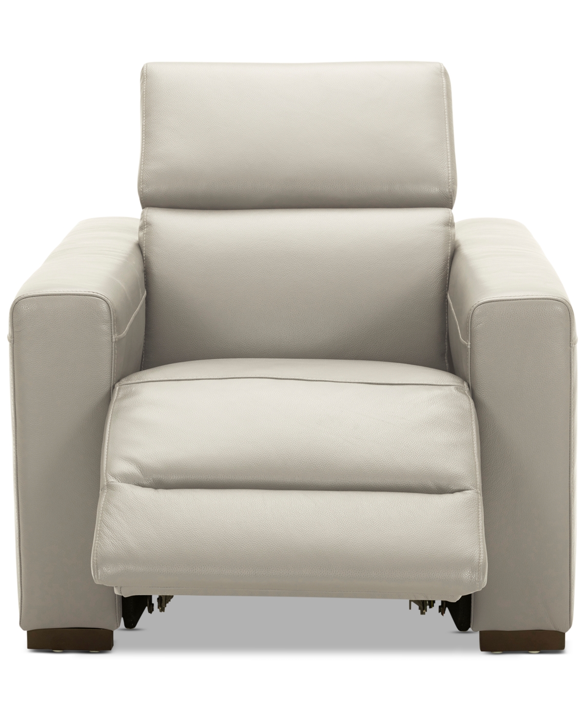 Nevio 39" Leather Power Recliner with Rachet Headrest