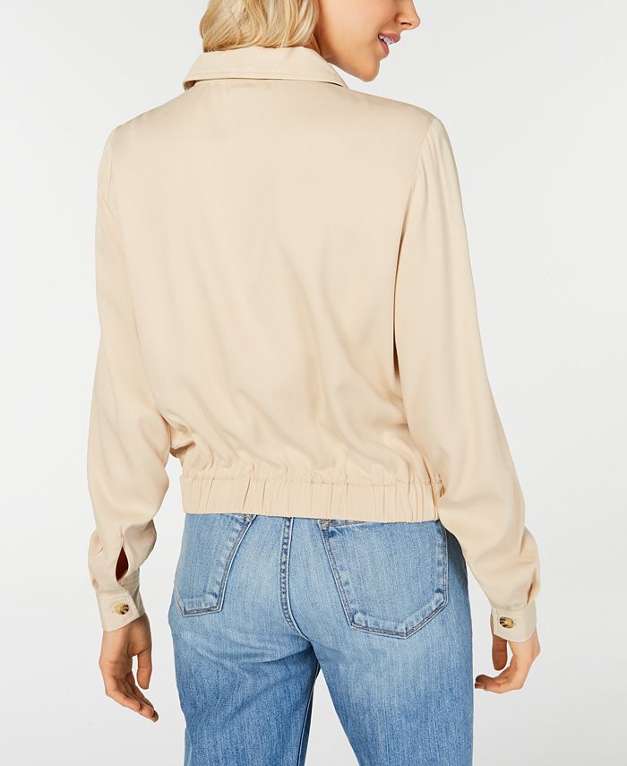 elastic hem t shirt