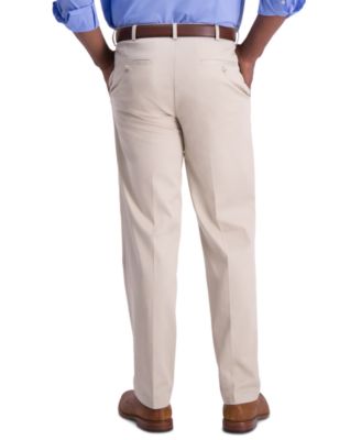 Men’s Iron Free Premium Khaki Classic-Fit Flat-Front Pant