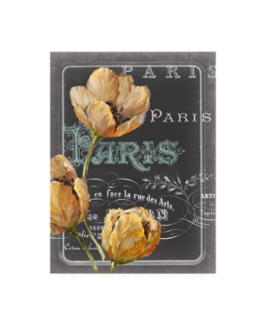 Trademark Global Studio W Chalkboard Paris Ii Canvas Art In Multi