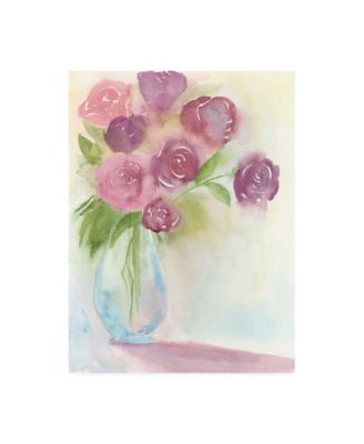 Trademark Global Grace Popp Glowing Bouquet II Canvas Art - 15" x 20"
