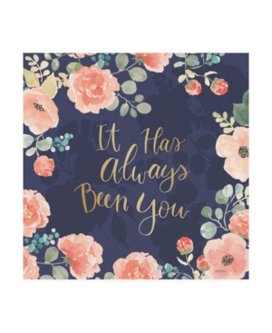 Jenaya Jackson Blooming Delight V Blue Canvas Art - 15