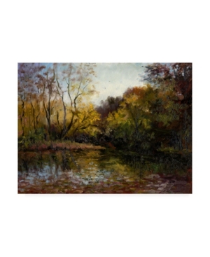 Trademark Global Mary Jean Weber Bend In The River At Morrow Canvas Art In Multi