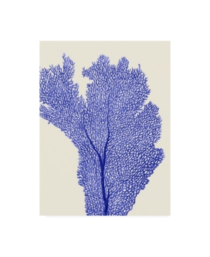 Trademark Global Fab Funky Blue Corals 2 E Canvas Art In Multi