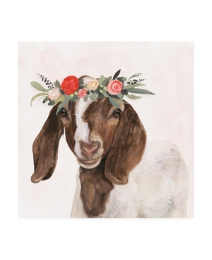 Victoria Borges Garden Goat Ii Canvas Art - 155