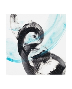 Trademark Global Ethan Harper Aqua Spiral Ii Canvas Art In Multi
