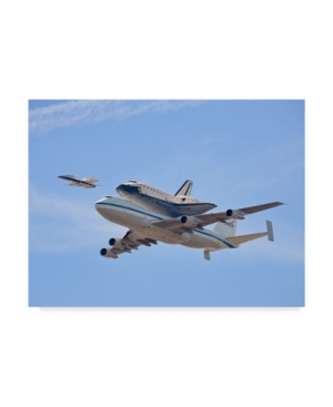 Shop Trademark Global Andrew J Lee Flying Into History Canvas Art In Multi