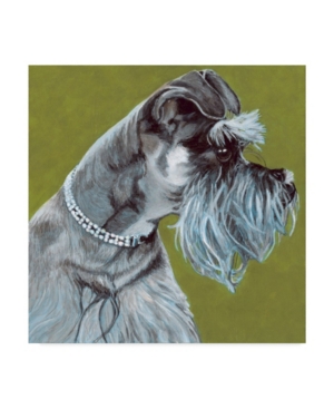 Trademark Global Dlynn Roll Dlynns Dogs Zoee Canvas Art In Multi