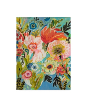 Karen Fields Secret Garden Floral Iii Canvas Art - 20
