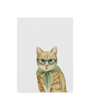 Trademark Global Grace Popp Cool Cat Iv Canvas Art In Multi
