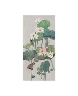 Trademark Global Melissa Wang Lotus Pond Ii Canvas Art In Multi