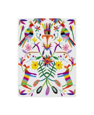 Trademark Global Melissa Wang Modern Otomi I Canvas Art In Multi