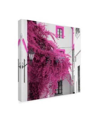 Trademark Global Philippe Hugonnard Made in Spain 3 Pink Tree in Seville Canvas Art - 36.5" x 48"