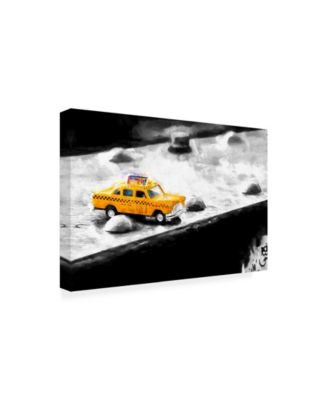 Trademark Global Philippe Hugonnard NYC Taxi Bridge Canvas Art - 27" x 33.5"