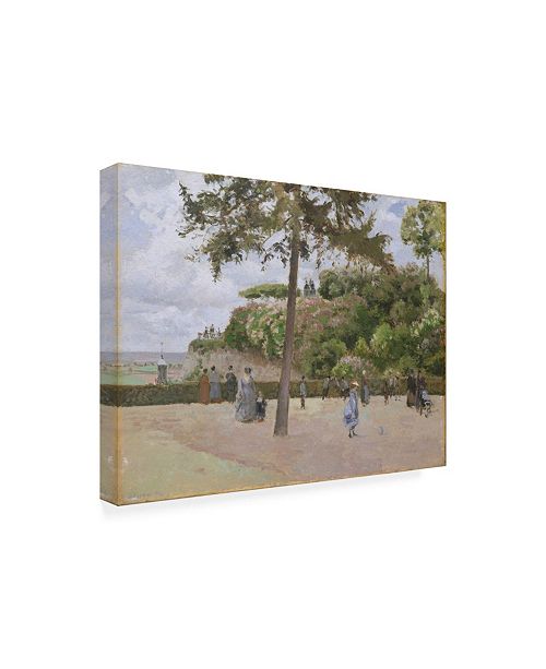 Trademark Global Camille Pissarro The Public Garden At Pontoise