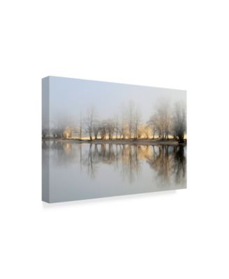 Trademark Global Bor January Morning Canvas Art - 37" x 49"