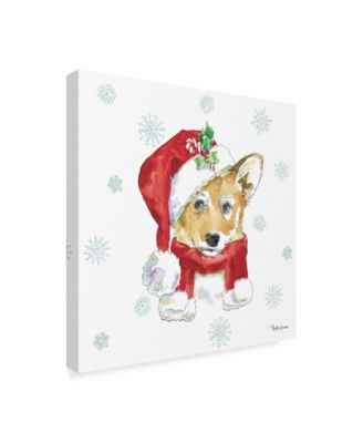 Beth Grove Holiday Paws VIII Canvas Art - 15" x 20"